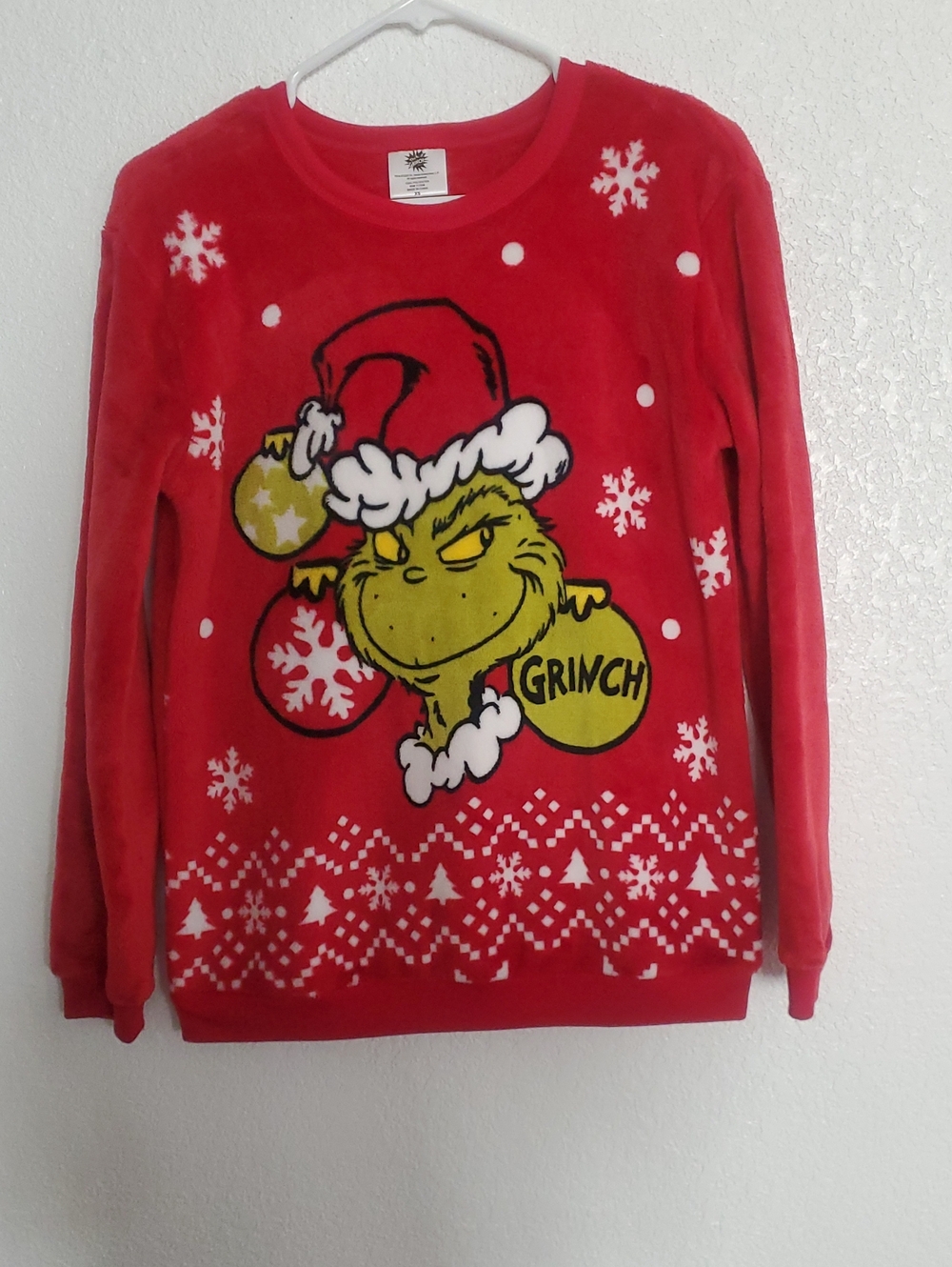 The Official Dr. SUESS "The Grinch" Womem's Christmas  Sweatshirt